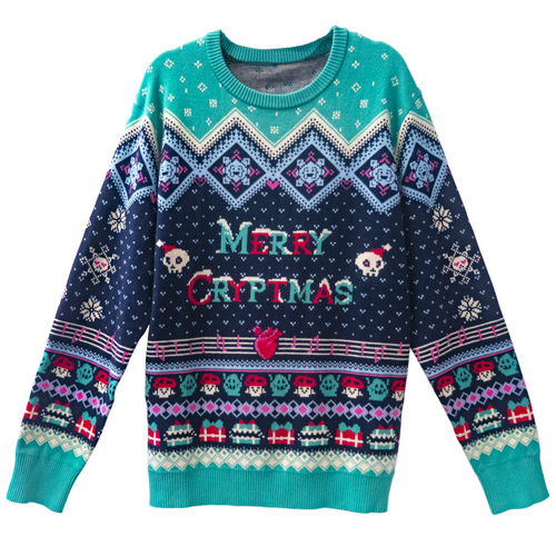 Necrodancer Merry Cryptmas Sweater